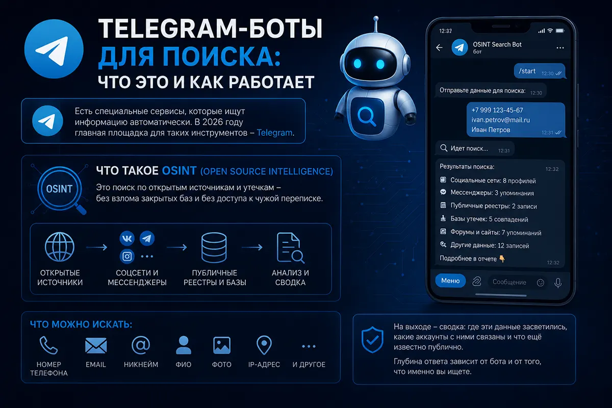 Telegram боты для поиска